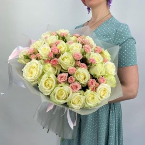 Нежные розы Эври