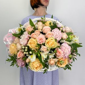 Зефирная корзинка