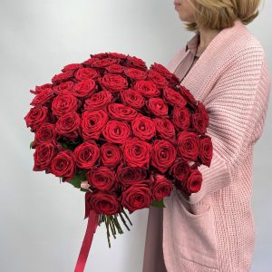 Ред Наоми 55 роз