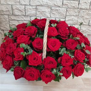 Пламя чувств 55 роза