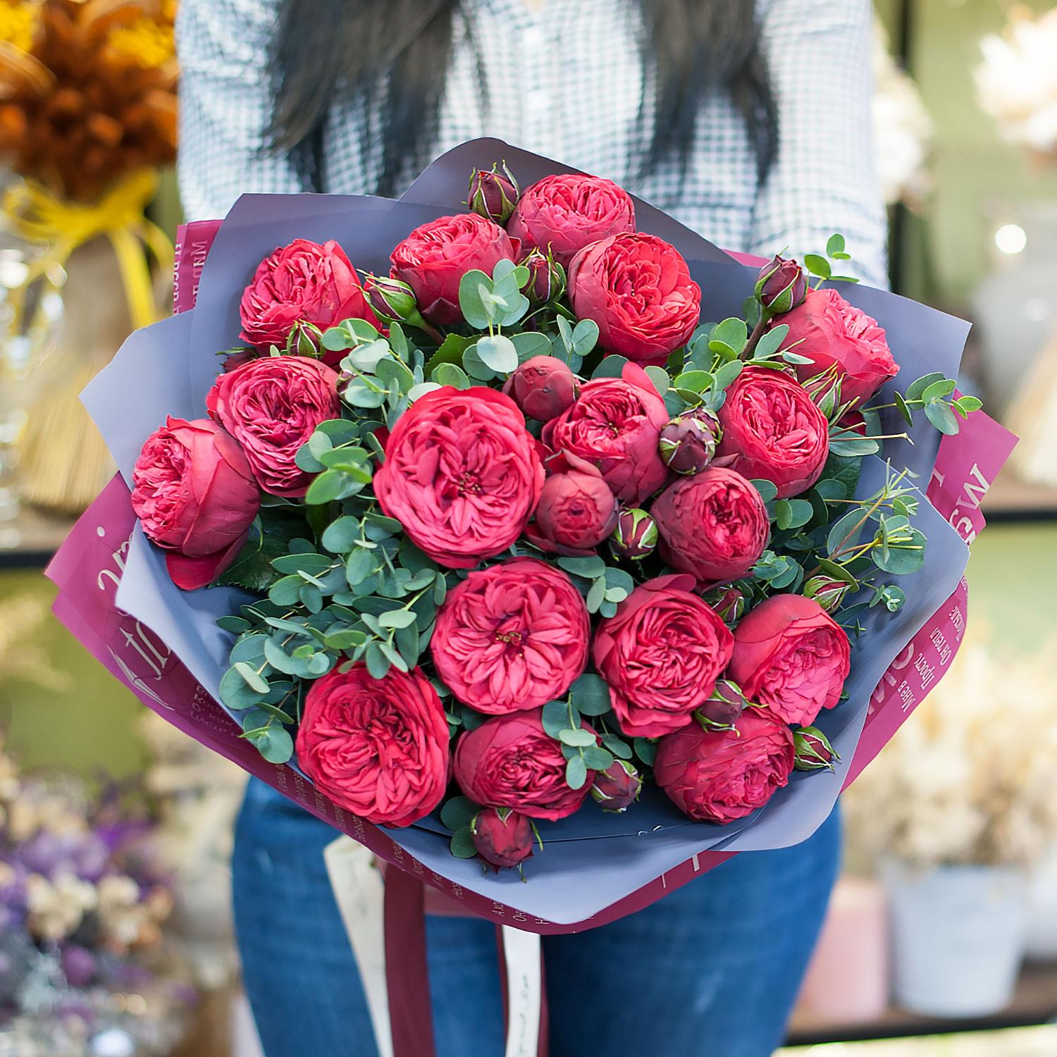 Рэд Пиано 17 роз