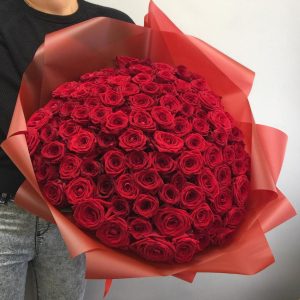 Наше сердце 101 роза