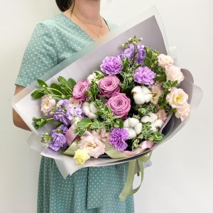 Лавандовый снег