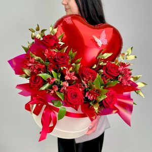 Ред валентинка макси